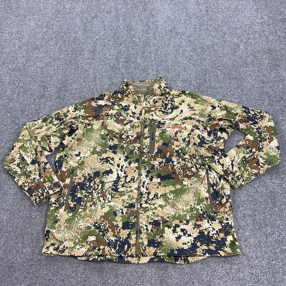 Sitka Mountain Jacket Mens 3XL Subalpine Camo GORE Windstopper Optifade Hunting
